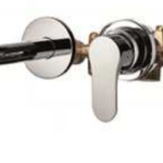Italo 913269/38 crna mat slavina iz zida za lavabo