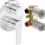 Duravit D-Code Box sa chrome maskom