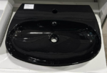 LFT05 lavabo konzolni crni sjajni 650x470xh180 mm - Image 2